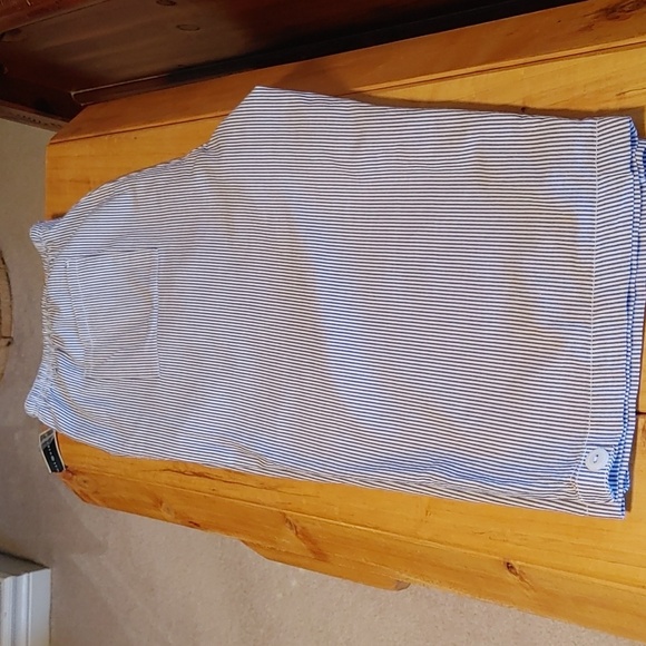 💜NWT Karen Scott Striped Cotton Capris - Picture 6 of 8